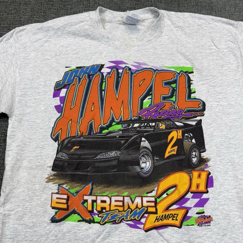 John Hampel Racing T Shirt Size XL Extreme‎ Team #2